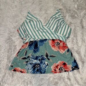 SWIM by Cacique Tankini Top & Bottom